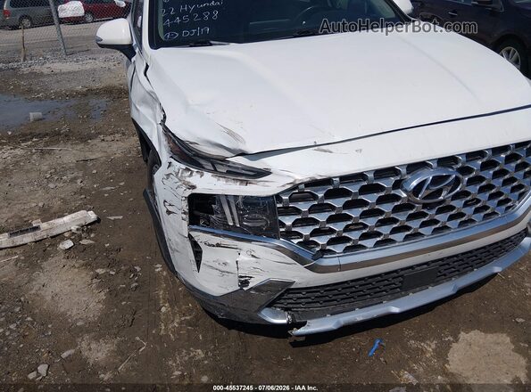 5NMS44AL7NH445288 2022 HYUNDAI SANTA FE White Front view