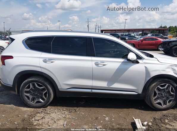 5NMS44AL7NH445288 2022 HYUNDAI SANTA FE White Rear interior view