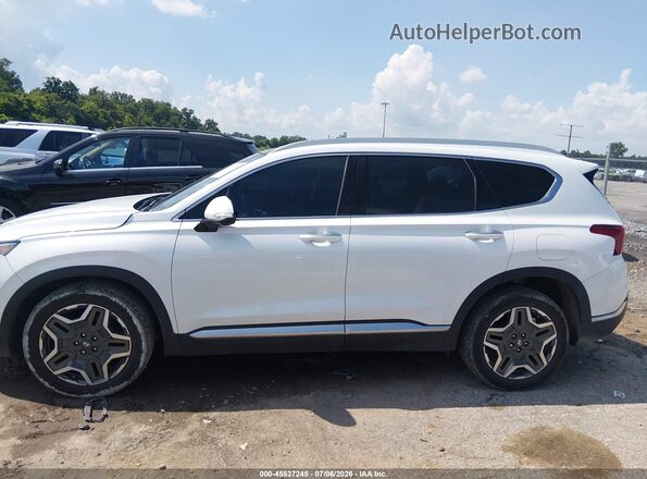 5NMS44AL7NH445288 2022 HYUNDAI SANTA FE White 360 interior view
