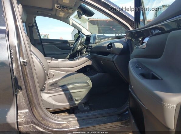 5NMS44AL7PH518694 2023 HYUNDAI SANTA FE Серый Вид салона спереди