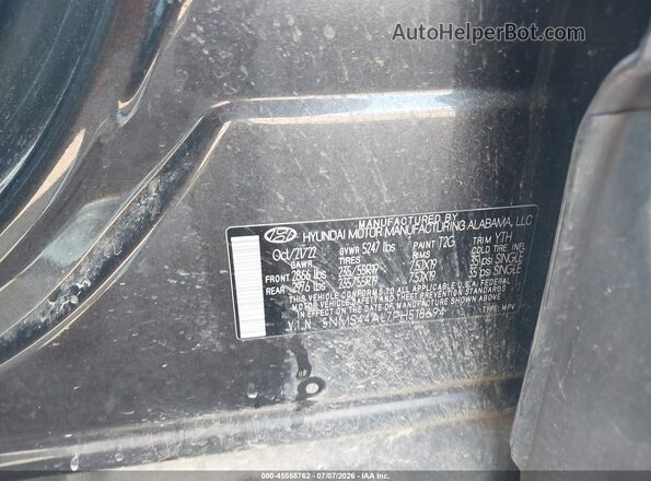 5NMS44AL7PH518694 2023 HYUNDAI SANTA FE Серый Вид подкапотного пространства