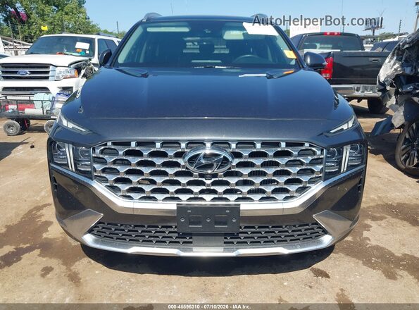 5NMS44AL9MH320002 2021 HYUNDAI SANTA FE Черный Вид щитка приборов
