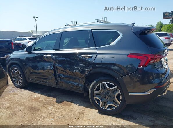 5NMS44AL9MH320002 2021 HYUNDAI SANTA FE Черный Панорамный вид салона 360°