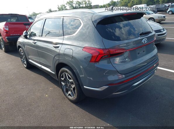 5NMS44AL9MH324714 2021 HYUNDAI SANTA FE Gray Tył lewy