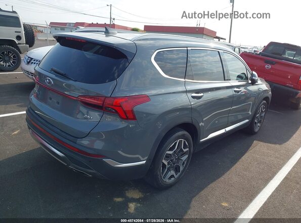 5NMS44AL9MH324714 2021 HYUNDAI SANTA FE Gray Tył prawy