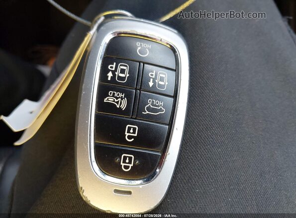 5NMS44AL9MH324714 2021 HYUNDAI SANTA FE Gray Widok deski rozdzielczej