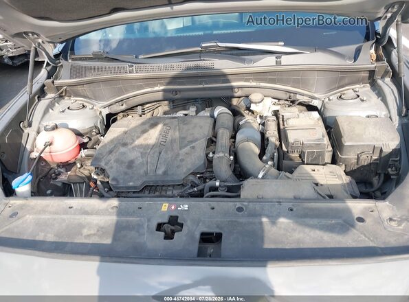 5NMS44AL9MH324714 2021 HYUNDAI SANTA FE Gray Widok z tyłu