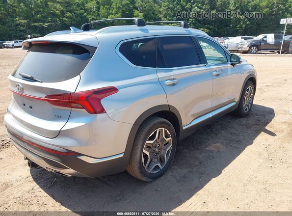 5NMS44ALXNH471870 2022 HYUNDAI SANTA FE Silver უკანა მარჯვენა