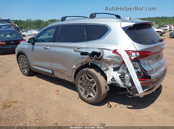 5NMS44ALXNH471870 2022 HYUNDAI SANTA FE Silver უკანა მარცხენა