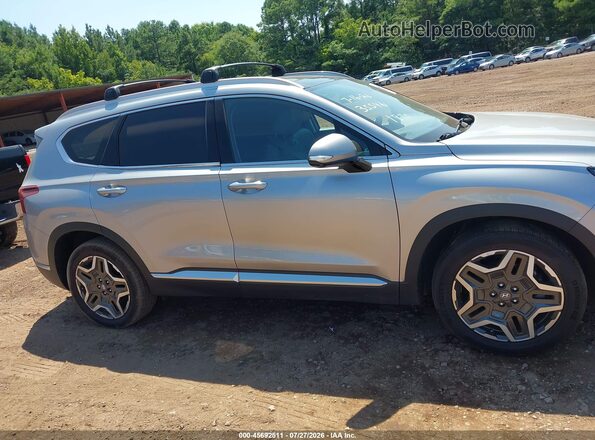 5NMS44ALXNH471870 2022 HYUNDAI SANTA FE Silver უკანა სალონის ხედი