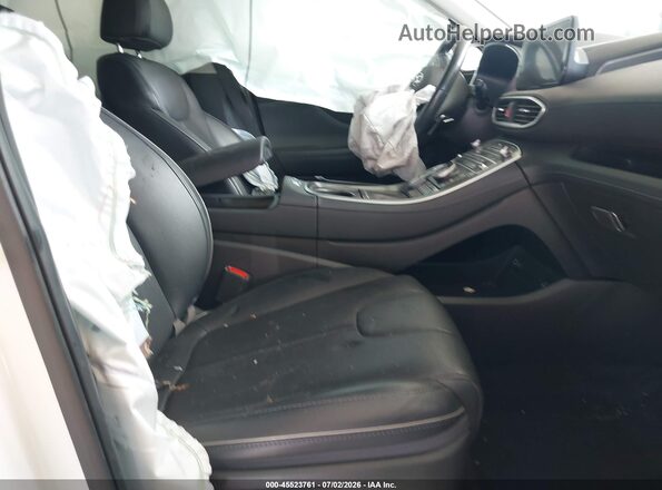 5NMS4DAL0NH463244 2022 HYUNDAI SANTA FE White Vista interior delantera