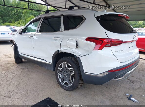 5NMS4DAL0NH463244 2022 HYUNDAI SANTA FE White Trasero izquierdo