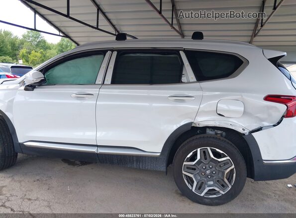 5NMS4DAL0NH463244 2022 HYUNDAI SANTA FE White Vista interior de 360 grados