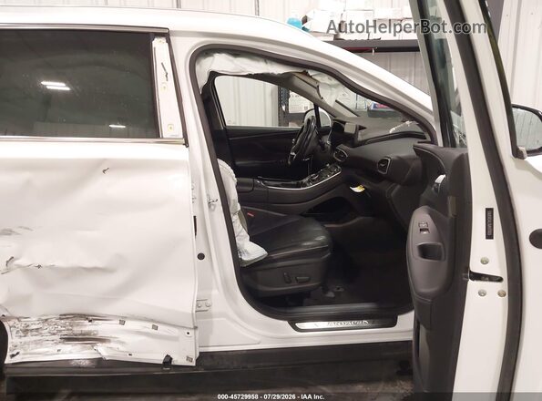 5NMS4DAL3MH370426 2021 HYUNDAI SANTA FE White Вид салону спереду
