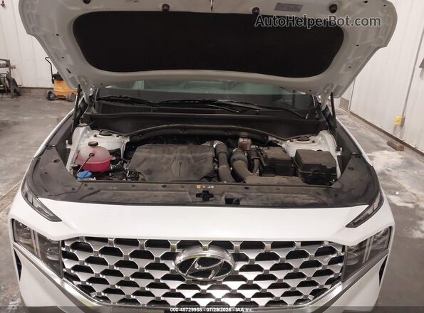 5NMS4DAL3MH370426 2021 HYUNDAI SANTA FE White Вид ззаду