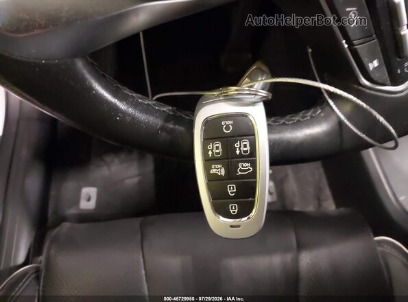 5NMS4DAL3MH370426 2021 HYUNDAI SANTA FE White Вид панелі приладів