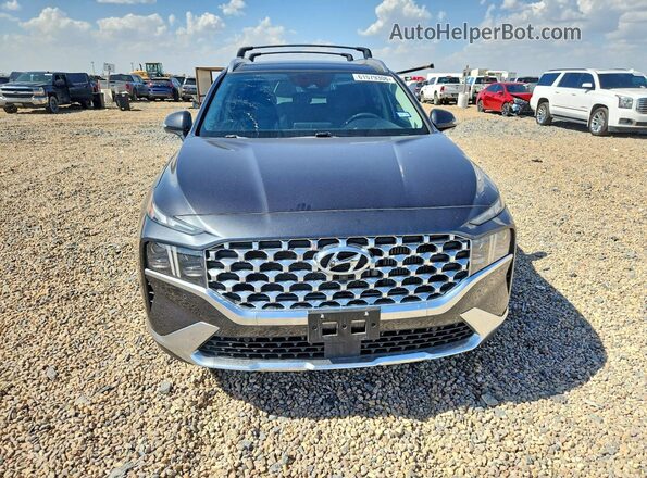 5NMS4DAL5MH366152 2021 HYUNDAI SANTA Charcoal Widok z przodu