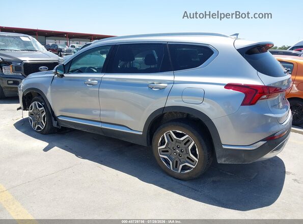 5NMS4DAL5PH486215 2023 HYUNDAI SANTA FE Silver Հետևի ձախ