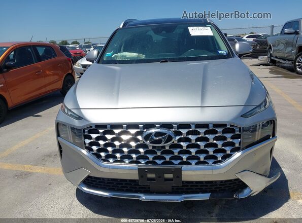 5NMS4DAL5PH486215 2023 HYUNDAI SANTA FE Silver Սարքավորումների վահանակի տեսք