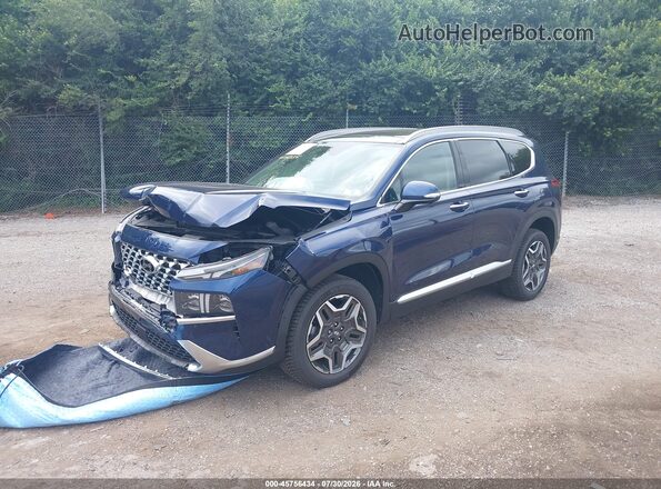 5NMS4DAL5PH520024 2023 HYUNDAI SANTA FE Blue Przód lewy