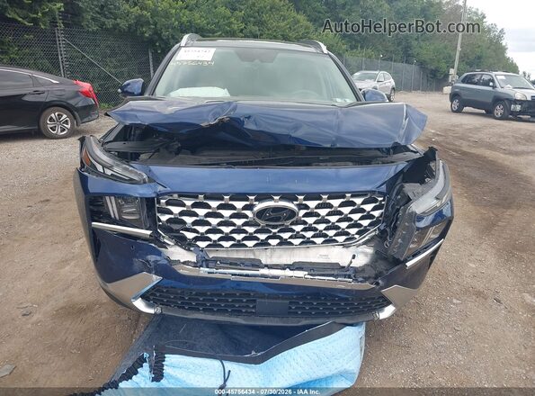 5NMS4DAL5PH520024 2023 HYUNDAI SANTA FE Blue Widok z przodu