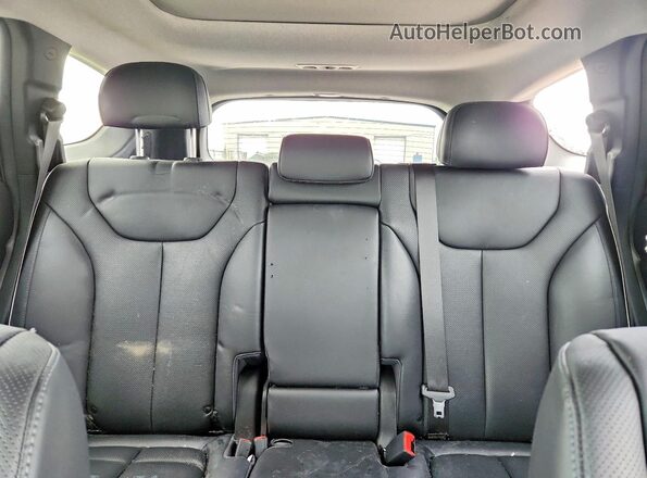 5NMS4DAL7PH577518 2023 HYUNDAI SANTA Gray უკანა სავარძლების ხედი