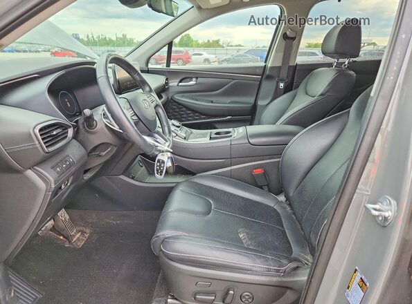 5NMS4DAL7PH577518 2023 HYUNDAI SANTA Gray წინა სალონის ხედი