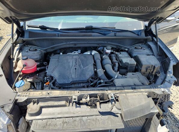 5NMS4DAL8NH392228 2022 HYUNDAI SANTA Charcoal Widok komory silnika