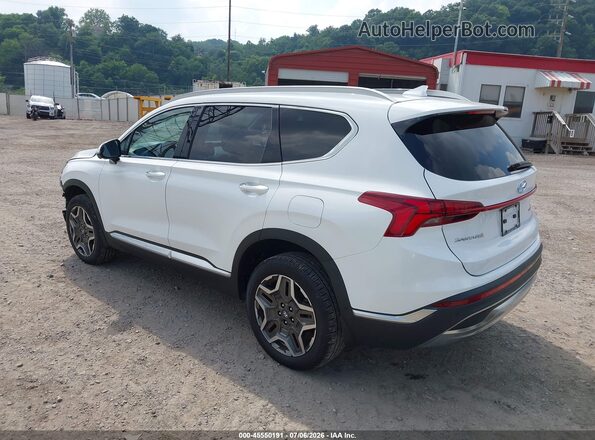 5NMS4DAL8PH574076 2023 HYUNDAI SANTA FE Белый Задняя левая четверть