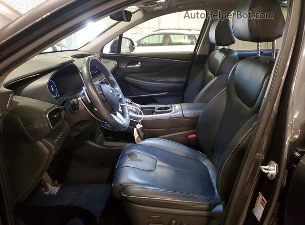 5NMS4DALXPH648582 2023 HYUNDAI SANTA Charcoal Вид салону спереду