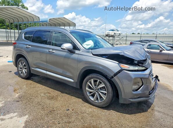 5NMS53AA0KH026832 2019 HYUNDAI SANTA Серый Передняя правая четверть