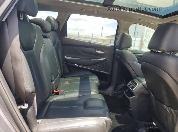 5NMS53AA0KH026832 2019 HYUNDAI SANTA Серый Вид задней части салона