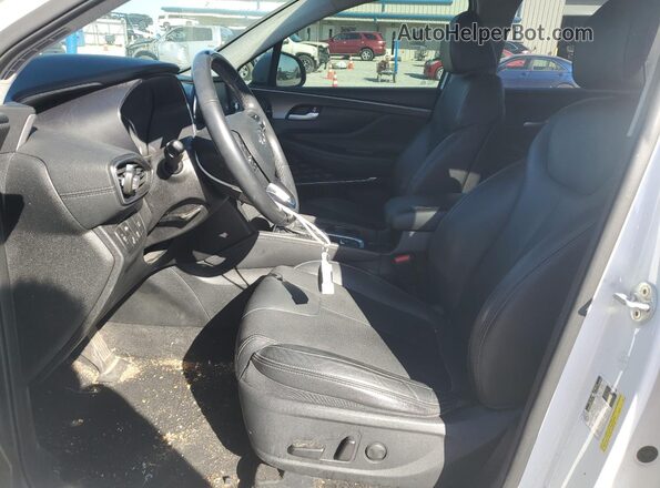 5NMS53AA0KH048376 2019 HYUNDAI SANTA Белый Вид салона спереди