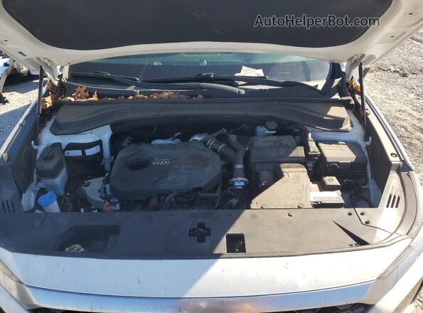 5NMS53AA0KH048376 2019 HYUNDAI SANTA Белый Вид подкапотного пространства
