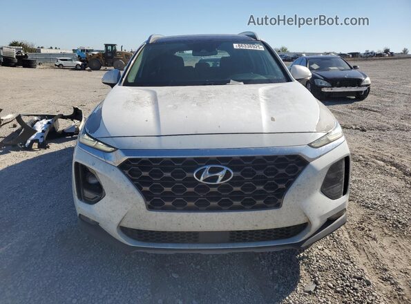 5NMS53AA0KH048376 2019 HYUNDAI SANTA Белый Вид спереди