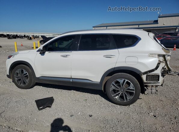 5NMS53AA0KH048376 2019 HYUNDAI SANTA Белый Задняя левая четверть