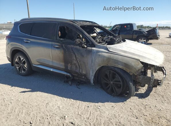 5NMS53AA0KH107734 2019 HYUNDAI SANTA Charcoal Przód prawy