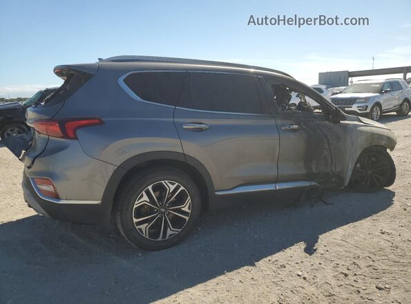 5NMS53AA0KH107734 2019 HYUNDAI SANTA Charcoal Tył prawy