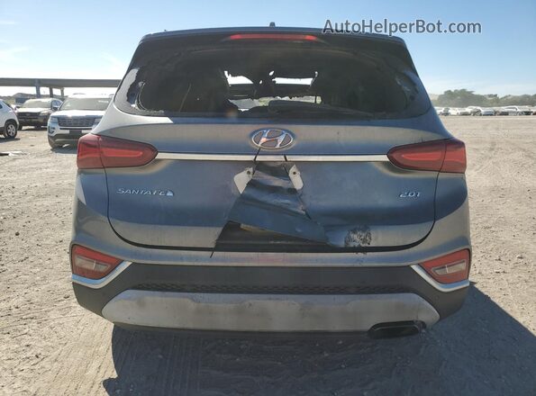 5NMS53AA0KH107734 2019 HYUNDAI SANTA Charcoal Widok z tyłu