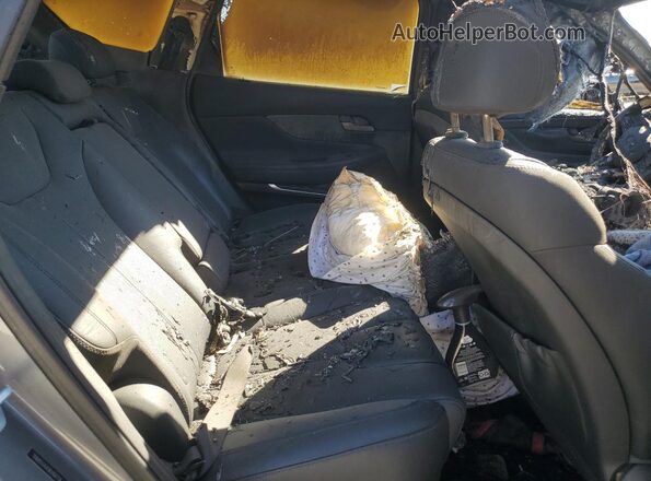 5NMS53AA0KH107734 2019 HYUNDAI SANTA Charcoal Widok wnętrza z tyłu