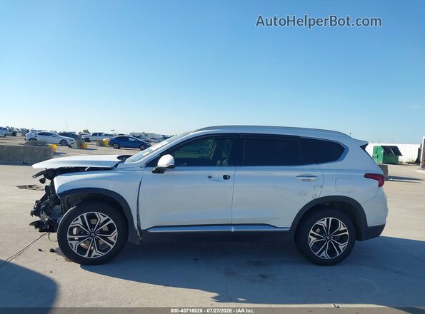 5NMS53AA1KH013801 2019 HYUNDAI SANTA FE White Vista interior de 360 grados