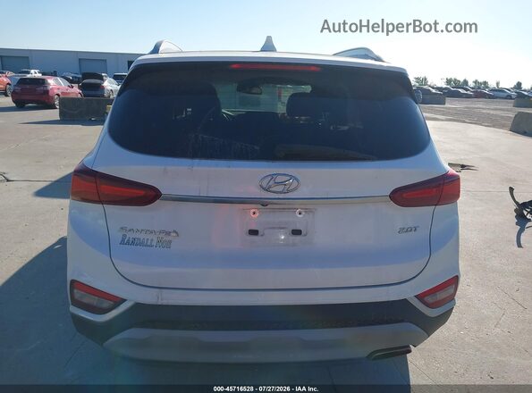 5NMS53AA1KH013801 2019 HYUNDAI SANTA FE White 