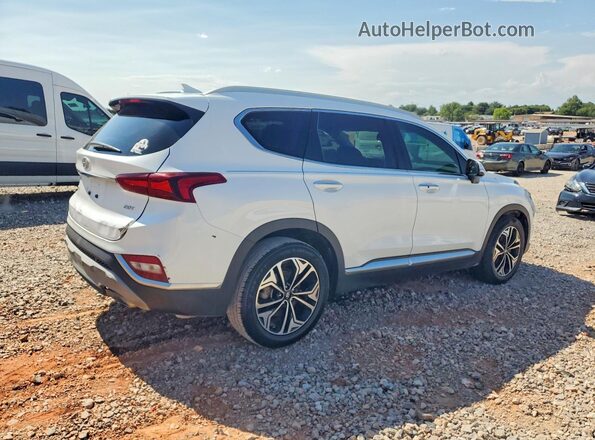5NMS53AA1KH093889 2019 HYUNDAI SANTA Белый Задняя правая четверть