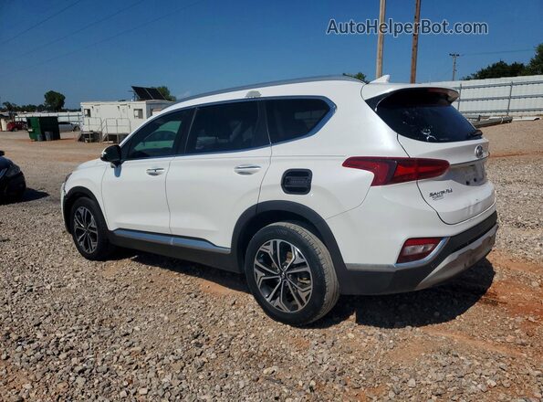 5NMS53AA1KH093889 2019 HYUNDAI SANTA Белый Задняя левая четверть