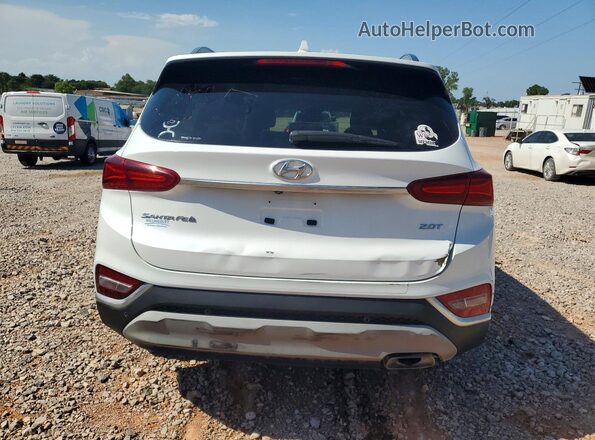 5NMS53AA1KH093889 2019 HYUNDAI SANTA Белый Вид сзади