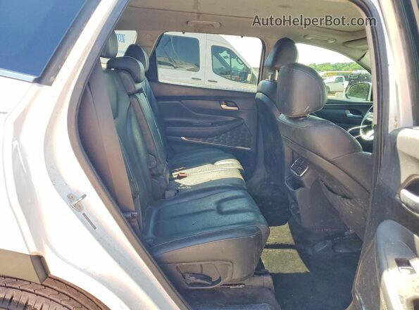 5NMS53AA1KH093889 2019 HYUNDAI SANTA Белый Вид задней части салона