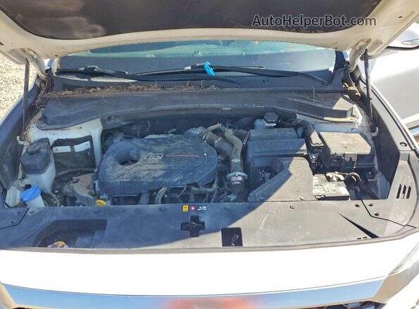 5NMS53AA1KH093889 2019 HYUNDAI SANTA Белый Вид подкапотного пространства