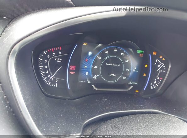 5NMS53AA2LH179259 2020 HYUNDAI SANTA FE Gray Vista de los asientos traseros