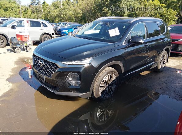 5NMS53AA2LH286795 2020 HYUNDAI SANTA FE Black Przód lewy