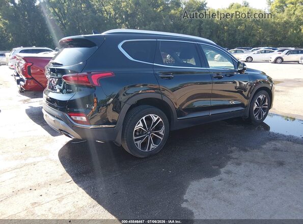 5NMS53AA2LH286795 2020 HYUNDAI SANTA FE Black Tył prawy